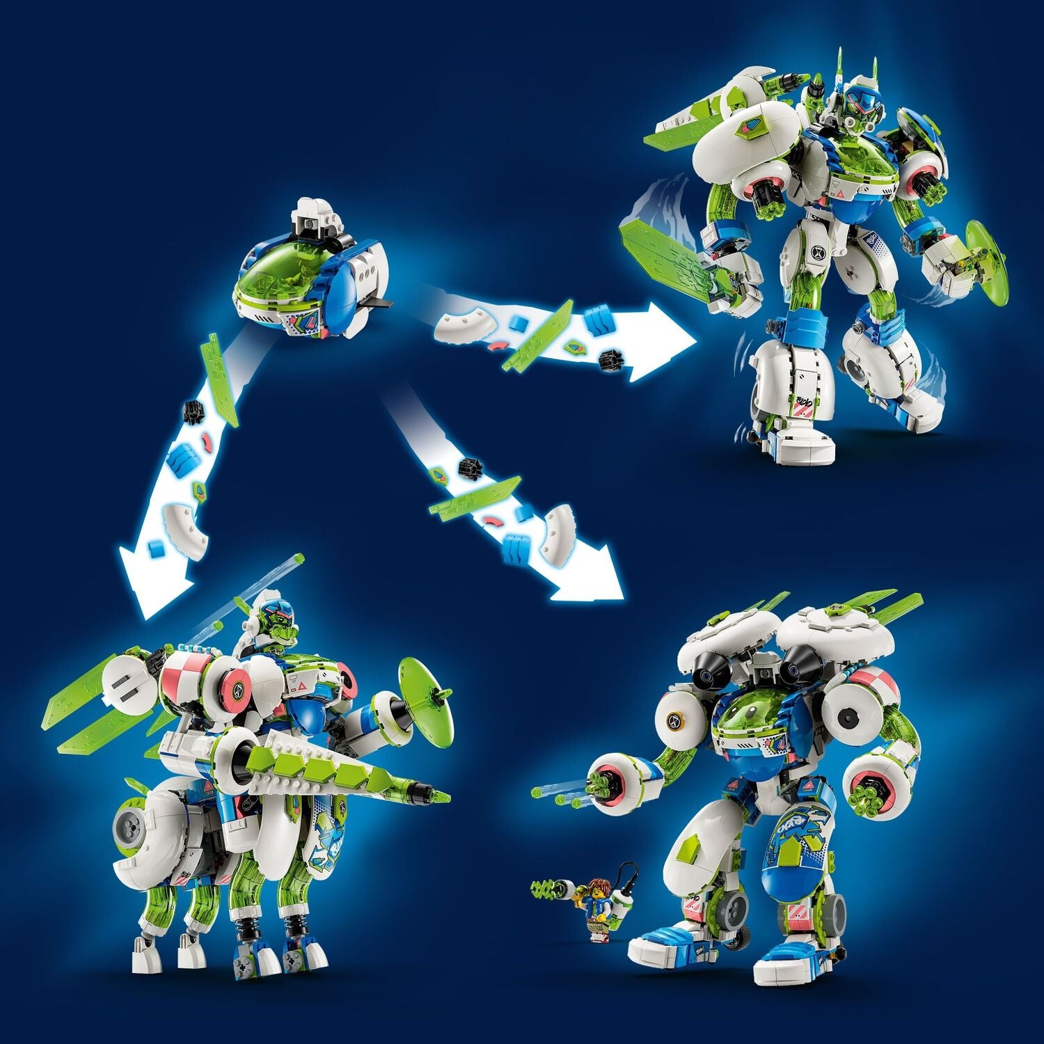 凸凹THE MONSTERS Dragon LEGO® DREAMZzz: Mateo and Z-Blob the Knight Battle Mech