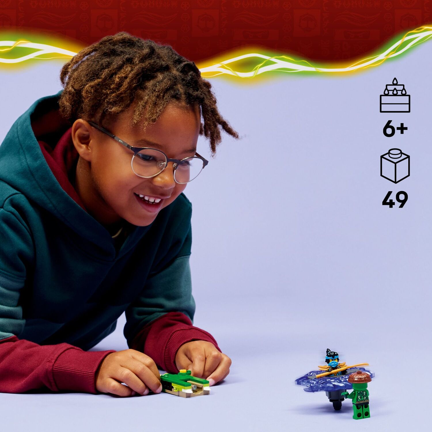 LEGO Ninjago: Nya vs. Mutation Monster Spinner – Awesome Toys & Gifts