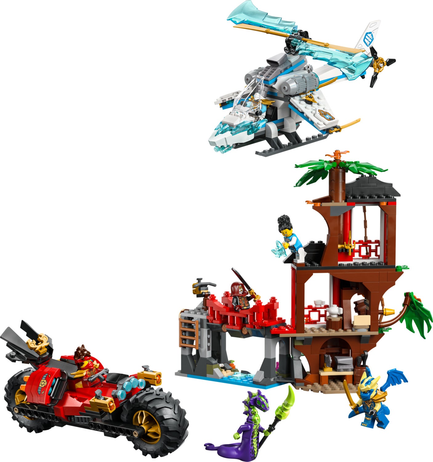 LEGO Ninjago: Ninja Vehicle Tree House Battle