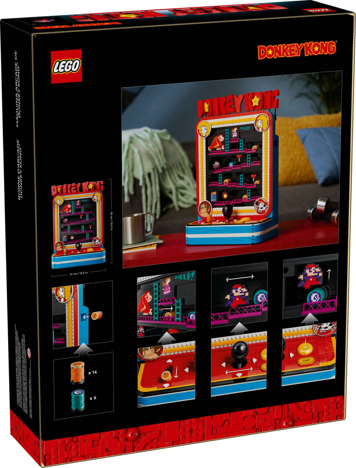 Throw Up Fidget LEGO® Donkey Kong™ Arcade – Awesome Toys & Gifts