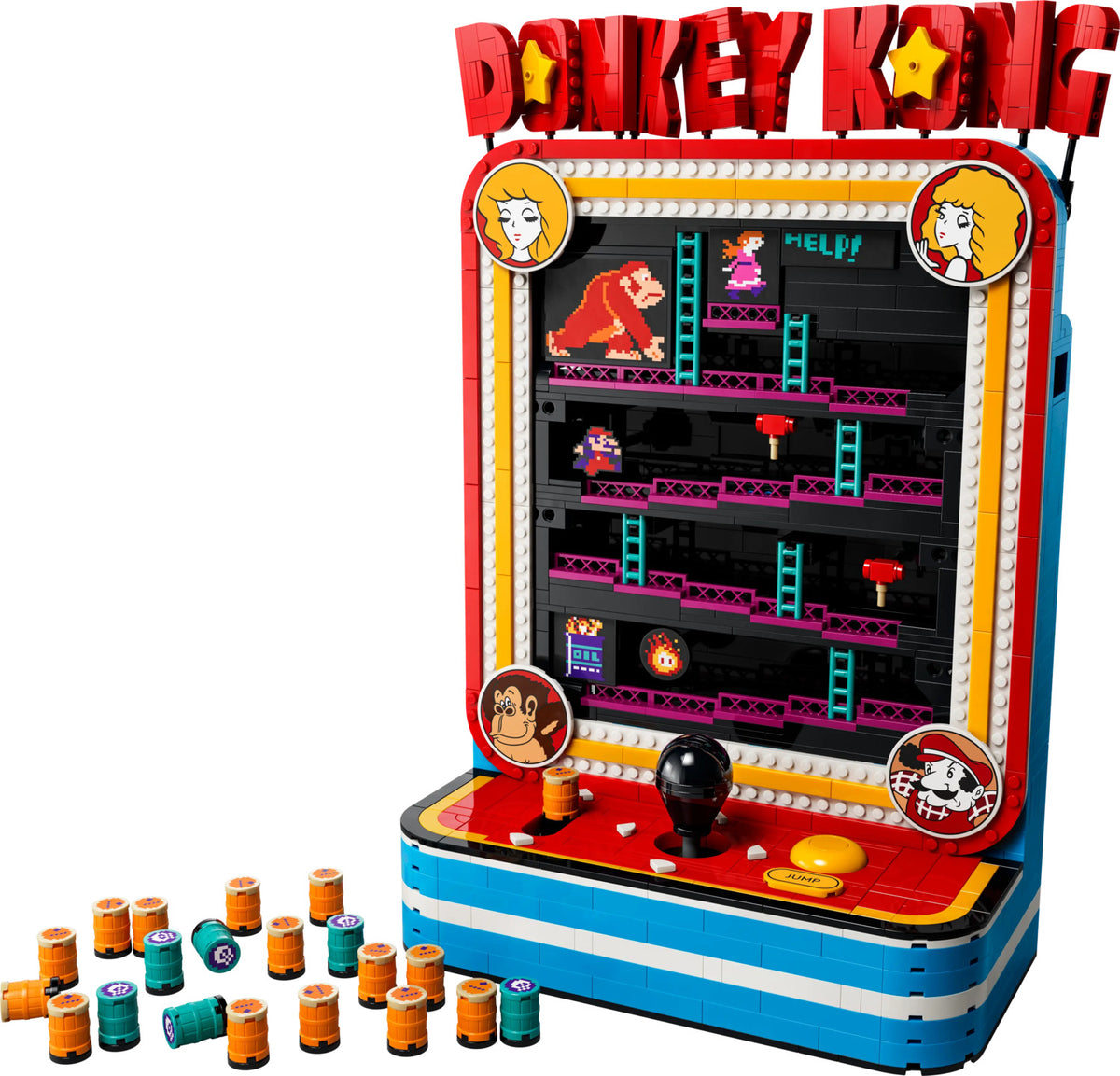 Throw Up Fidget LEGO® Donkey Kong™ Arcade – Awesome Toys & Gifts