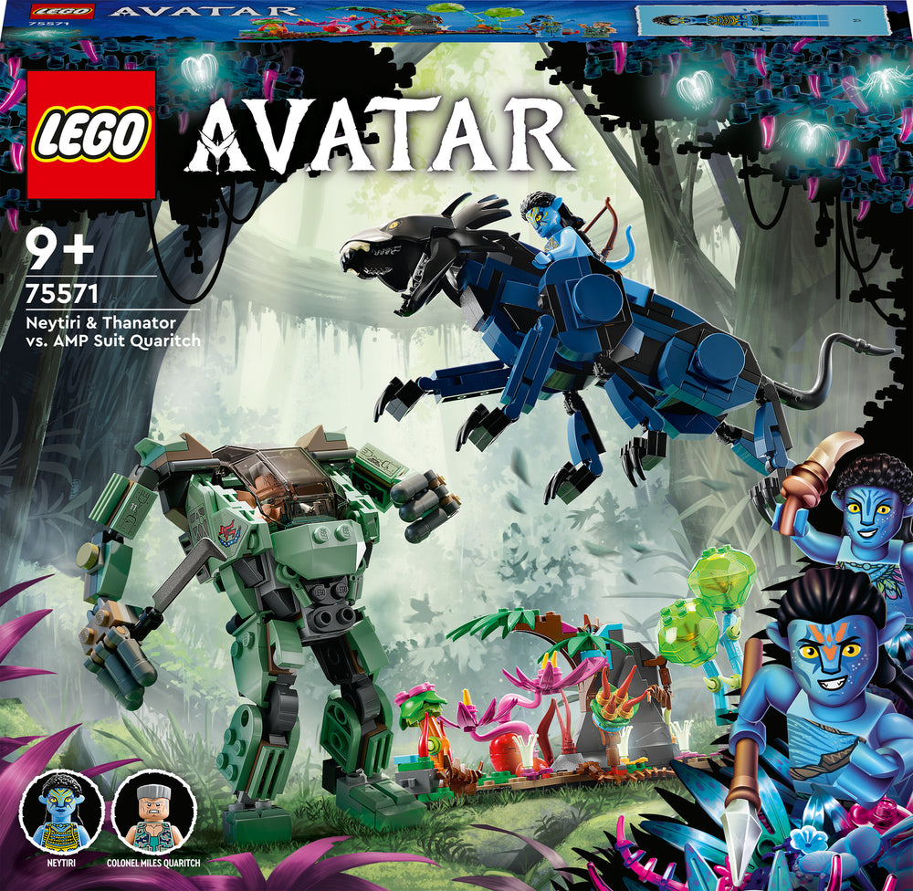 LEGO Avatar Neytiri & Thanator vs. AMP Suit Quaritch