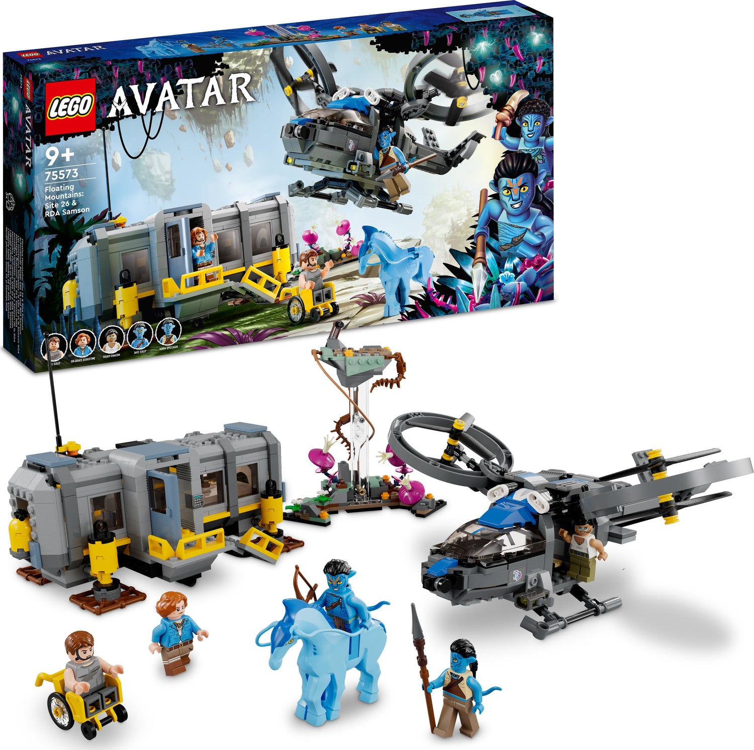 LEGO® Avatar Floating Mountains: Site 26 & RDA Samson 75573