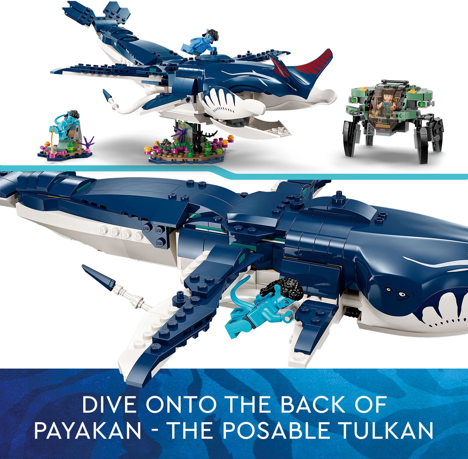 LEGO® Avatar: Payakan the Tulkun & Crabsuit 75579 – Awesome Toys