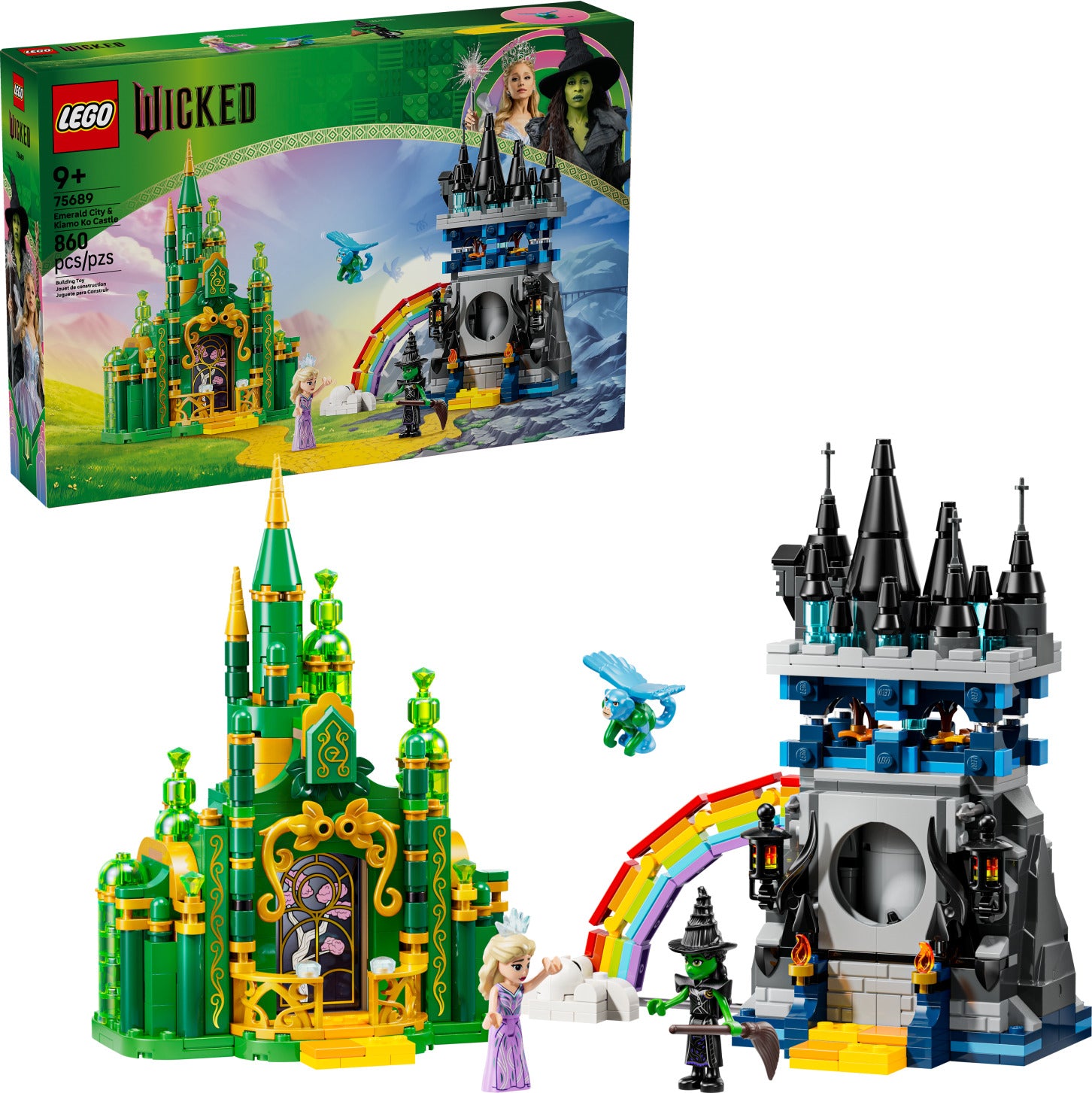 LEGO Wicked: Emerald City & Kiamo Ko Castle