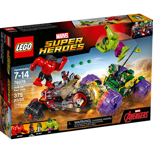 LEGO® Hulk vs. Red Hulk
