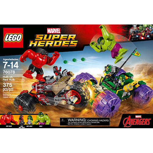LEGO® Hulk vs. Red Hulk
