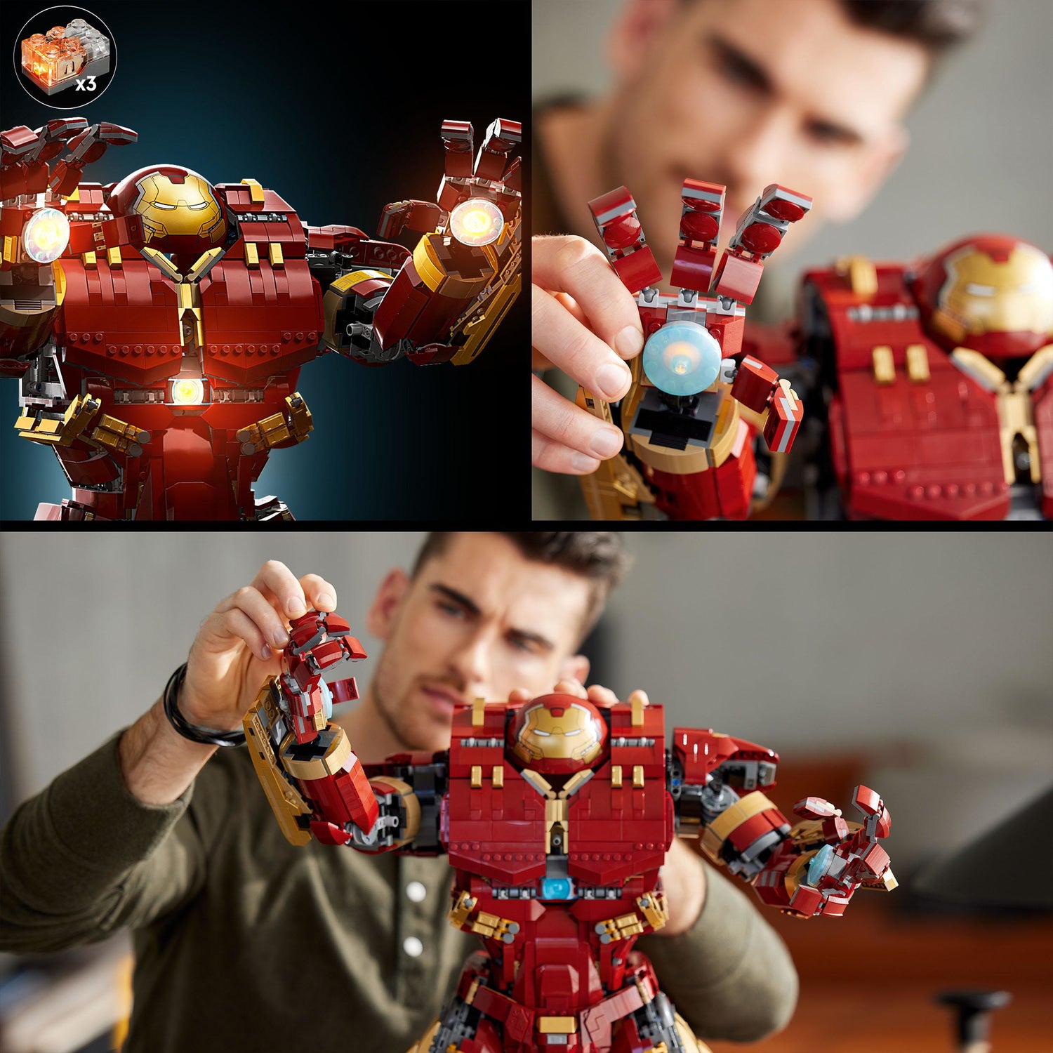 LEGO Marvel Super Heroes Hulkbuster Iron Man Awesome Toys Gifts