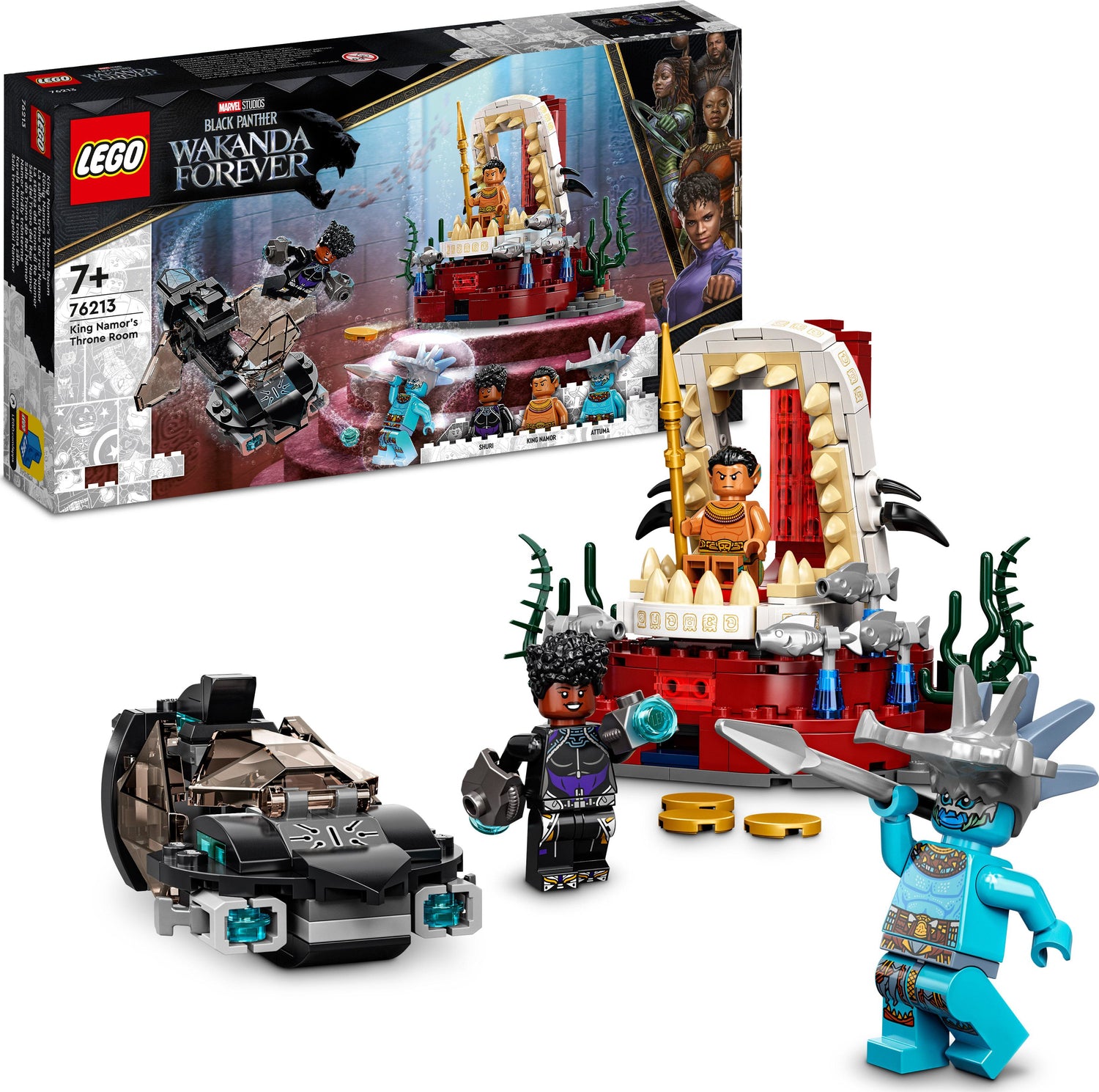 LEGO Marvel Avengers Marvel King Namor’s Throne Room Set