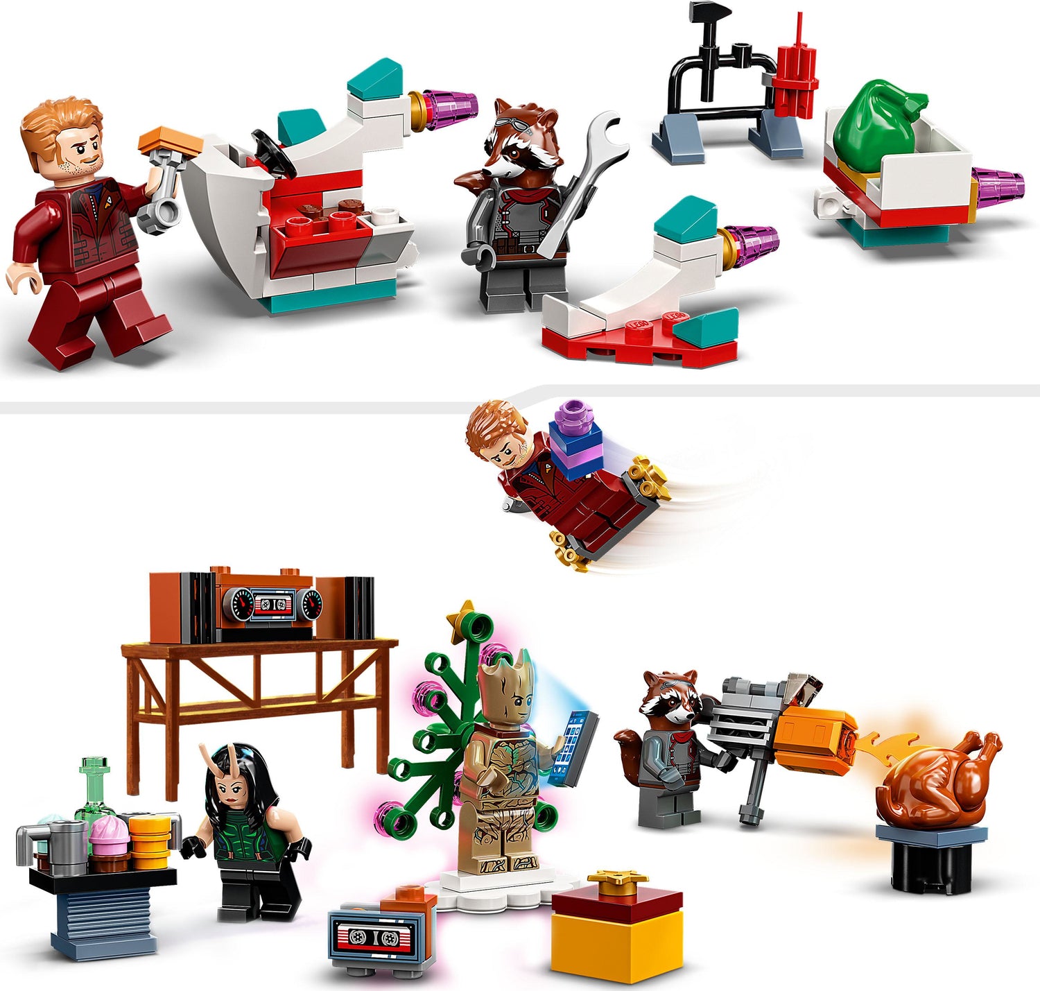 LEGO Marvel Avengers Marvel Guardians of the Galaxy Advent Calendar