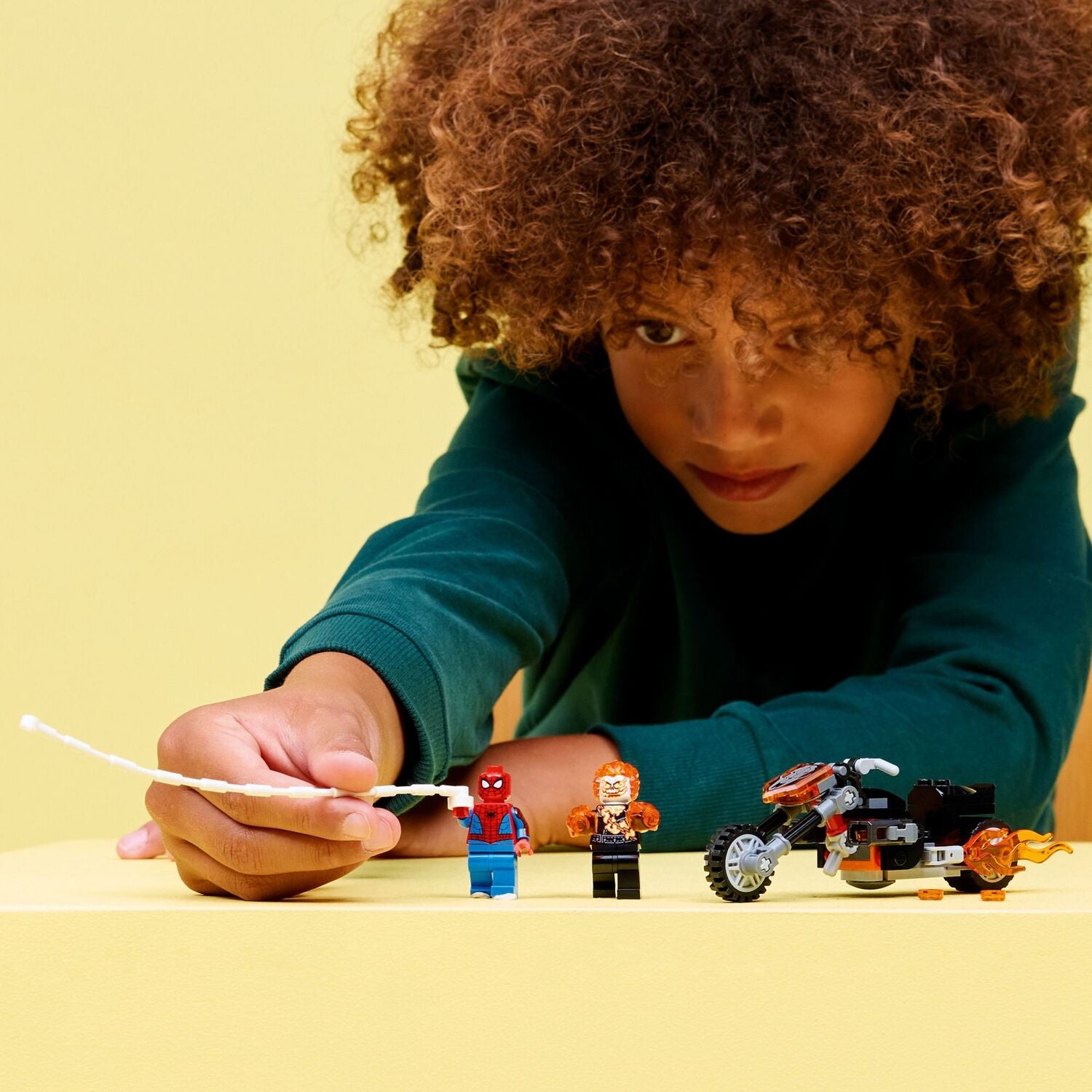 LEGO Super Heroes Marvel: Spider-Man vs. Ghost Rider Motorcycle