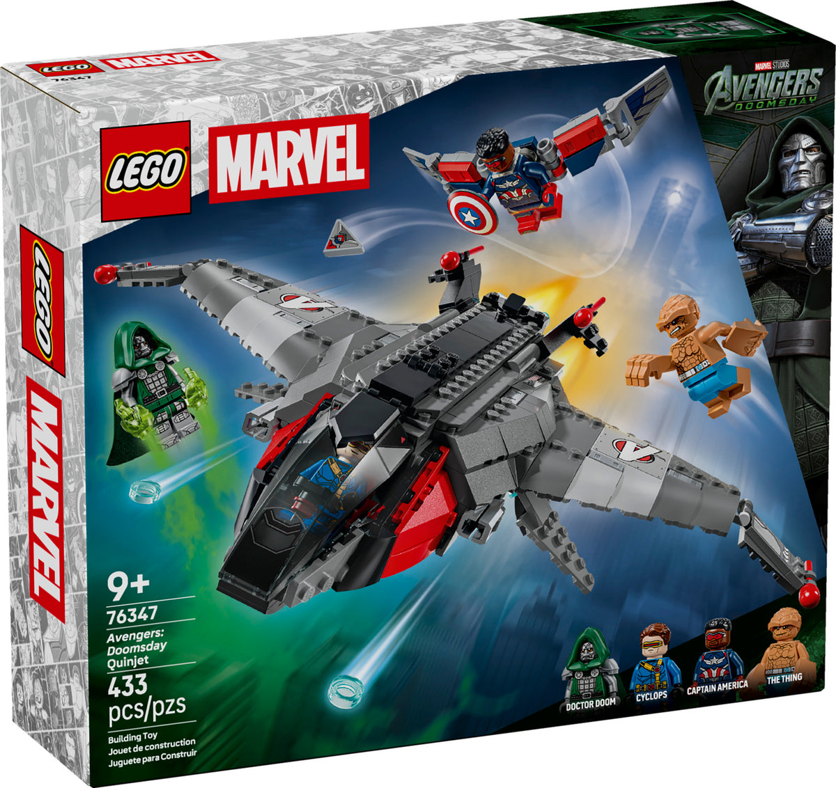 LEGO® ǀ Marvel Avengers: Doomsday Quinjet – Awesome Toys & Gifts