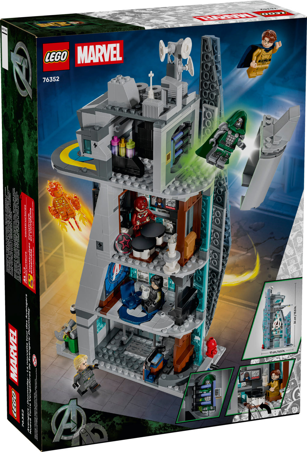 LEGO® ǀ Marvel Avengers: Doomsday New Avengers Tower