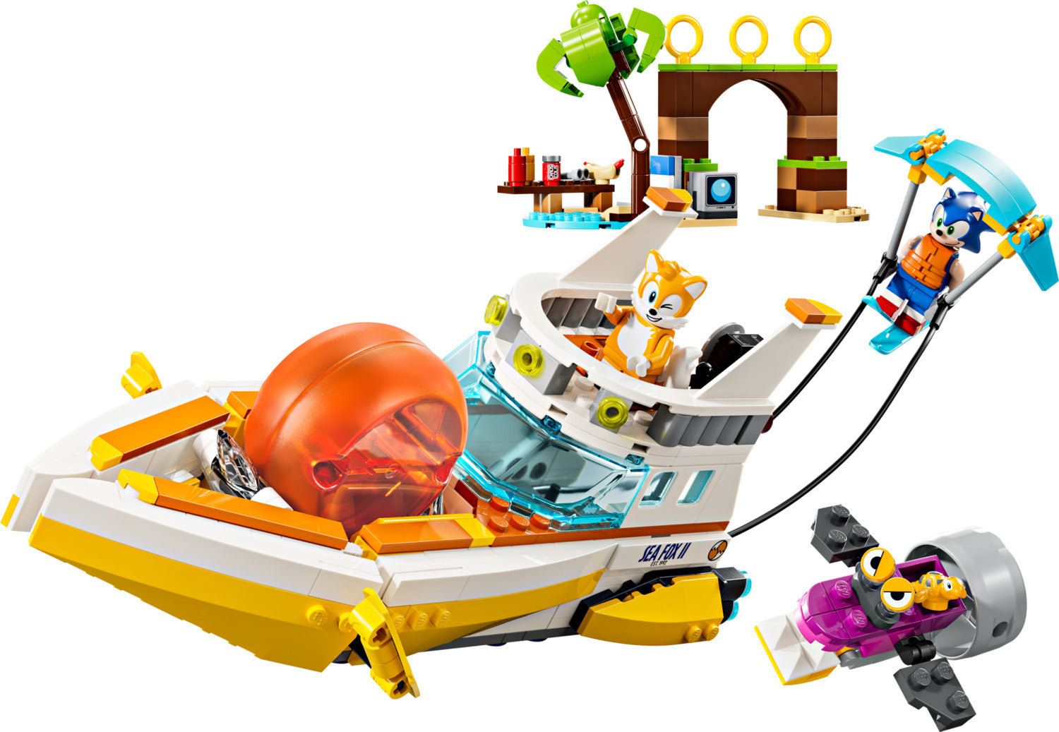 LEGO Sonic: Tails' Adventure Boat