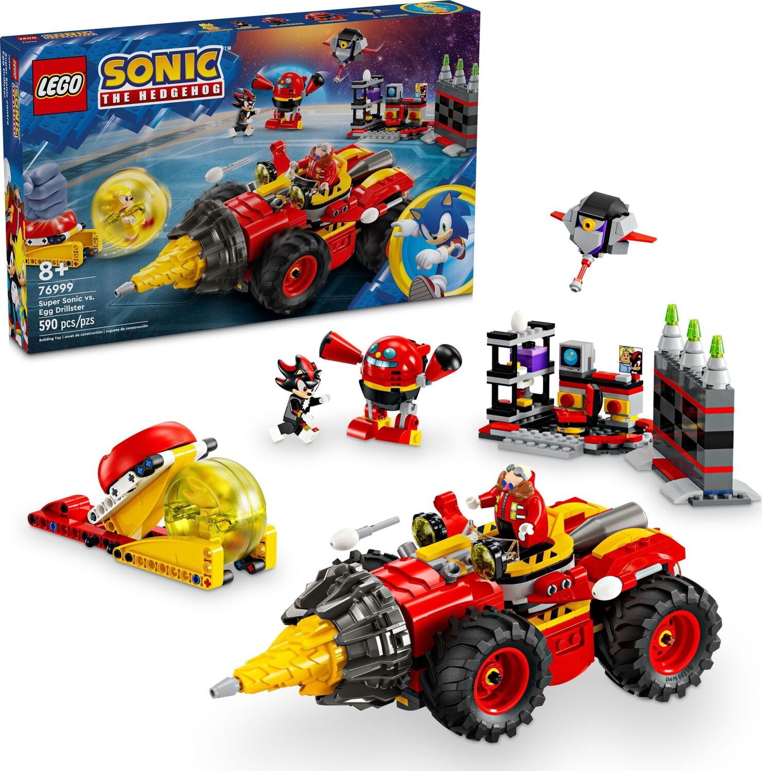 LEGO Sonic: Super Sonic vs. Egg Drillster