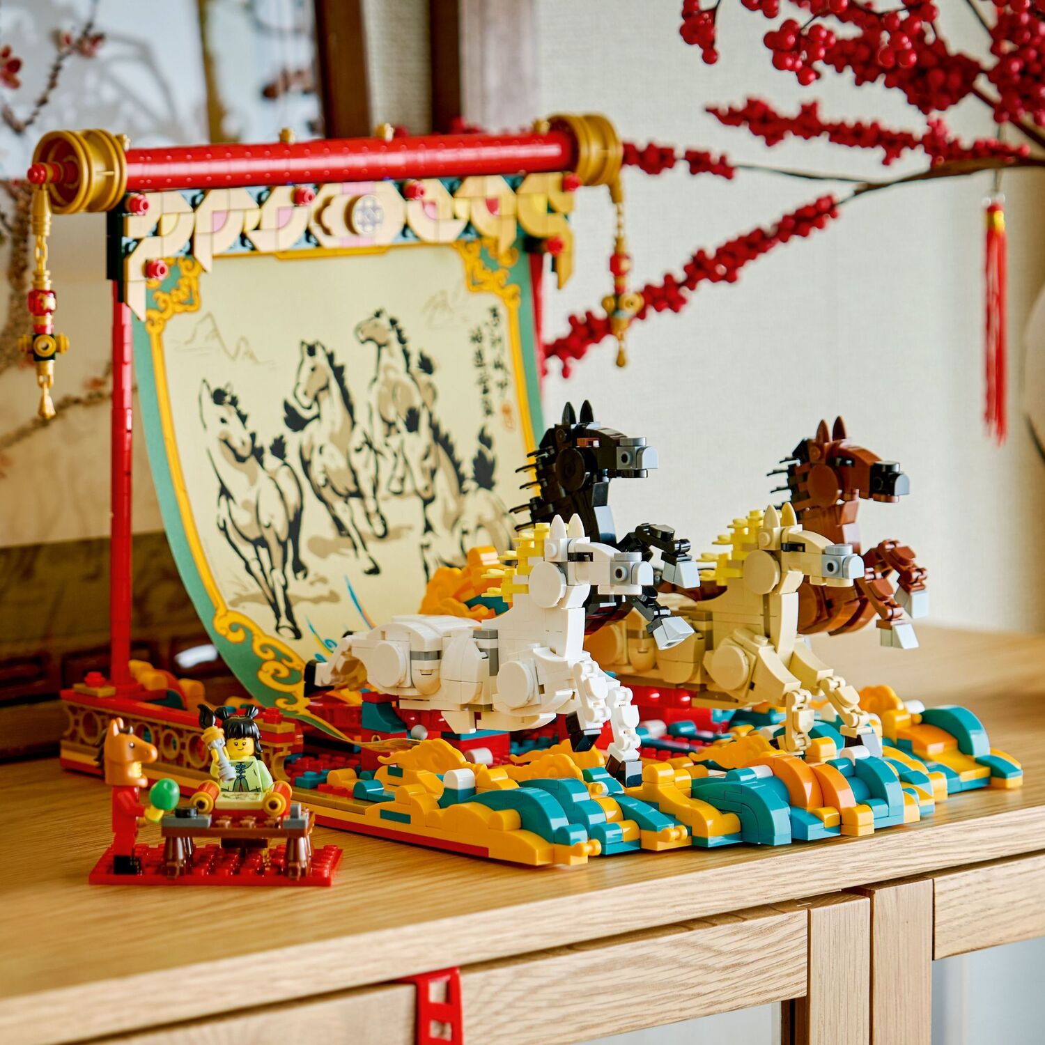 LEGO Chinese Festivals: Galloping Horses Canvas