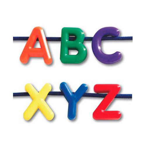 Uppercase Lacing Alphabet