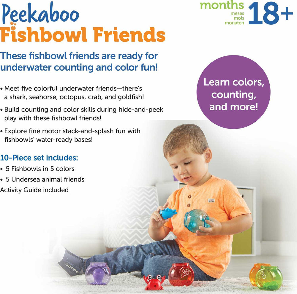 Peekaboo Fish Bowl Friends