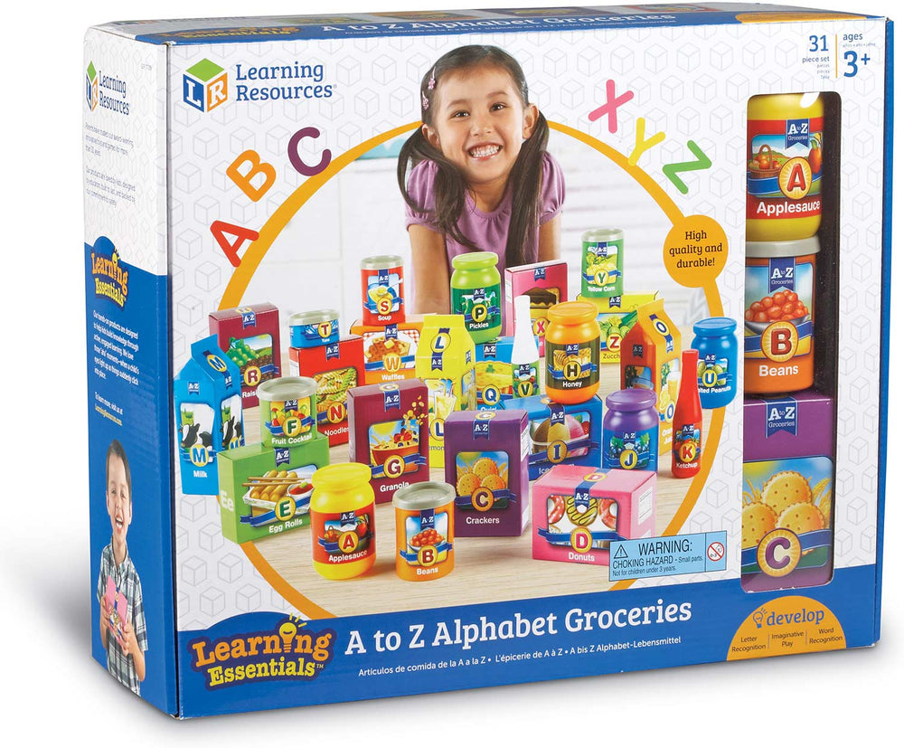A to Z Alphabet Groceries