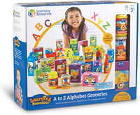 A to Z Alphabet Groceries