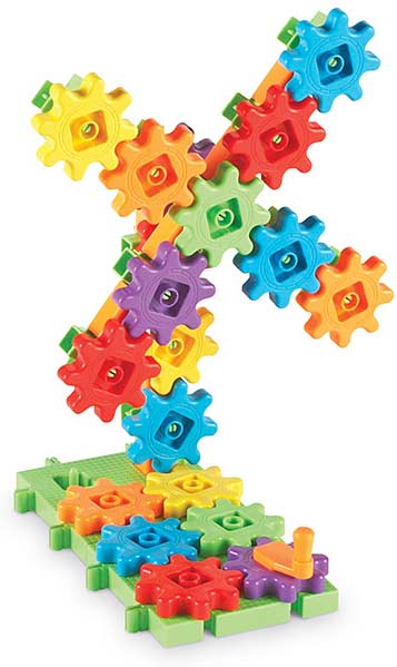 Gears! Gears! Gears! 100-Piece Deluxe Building Set