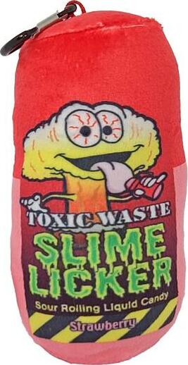 Toxic Waste® Slime Licker® 5 Inch Plush Keychain (assorted)