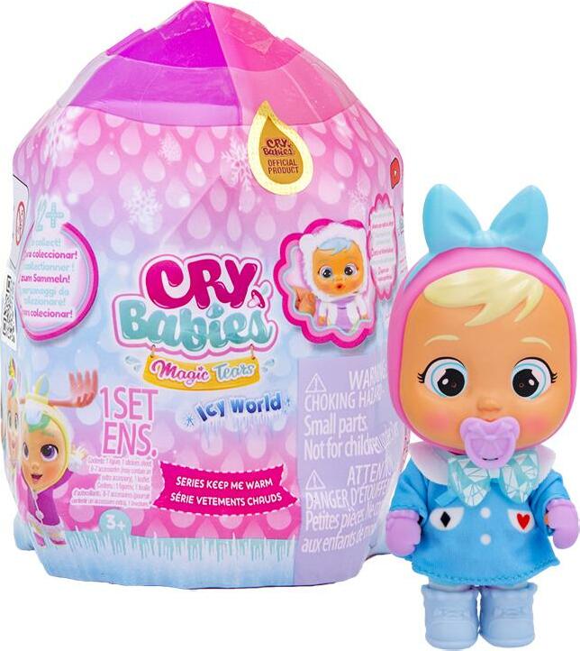 Cry Babies Magic Tears Icy World 'Keep Me Warm' Doll