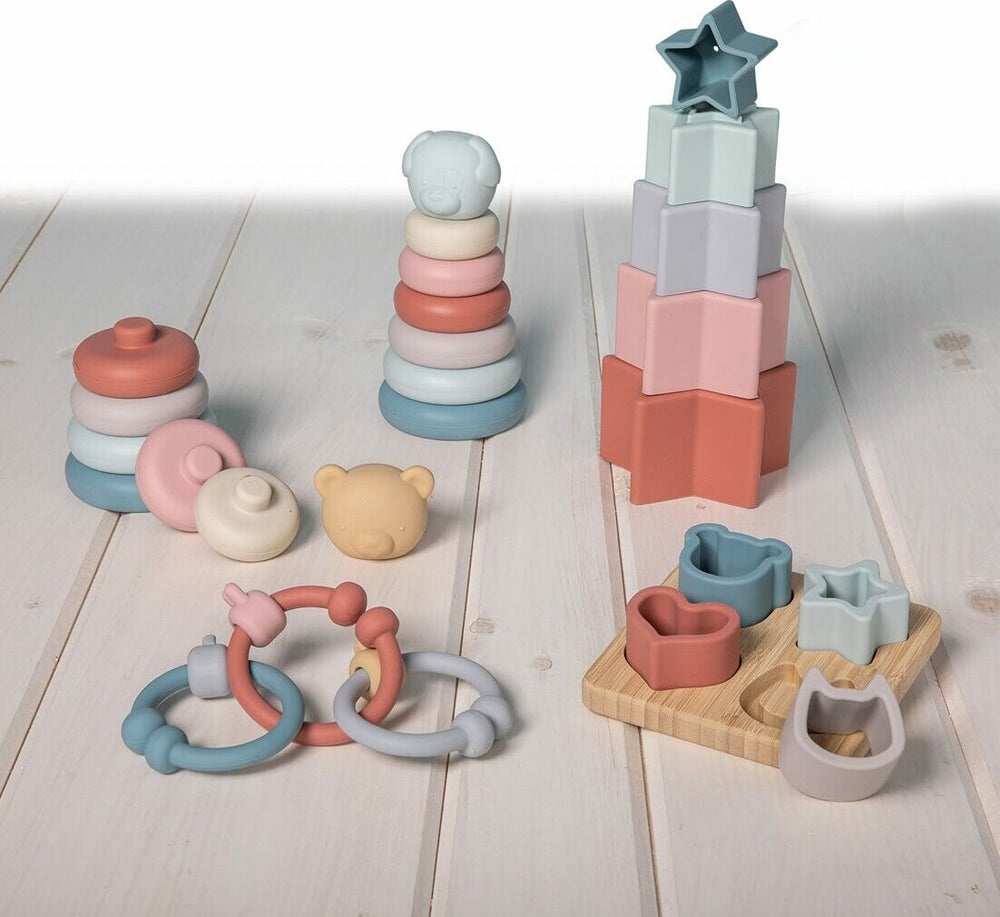 Simply Silicone Stacking Rings - Puppy - 6"