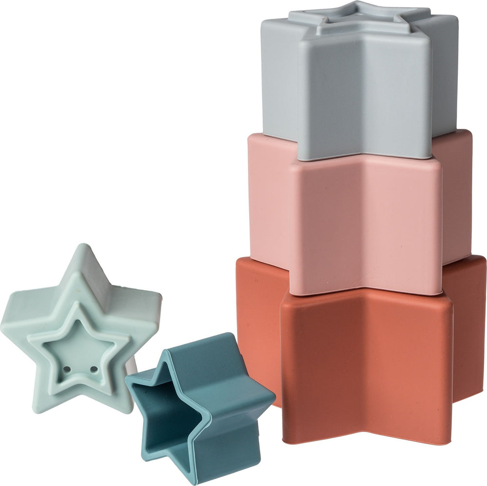 Simply Silicone Stacking Stars - 9"