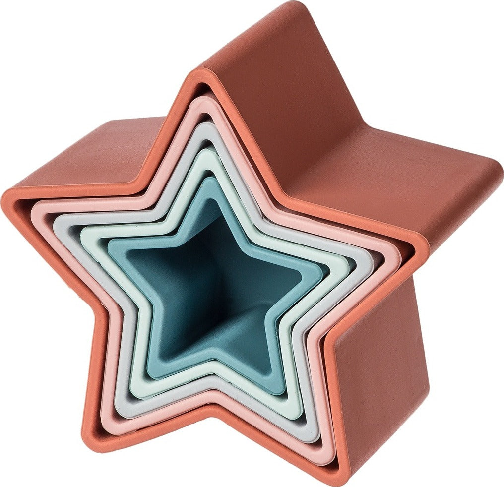 Simply Silicone Stacking Stars - 9"