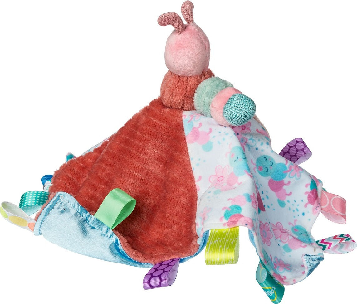 Taggies Camilla Caterpillar Character Blanket - 13x13"