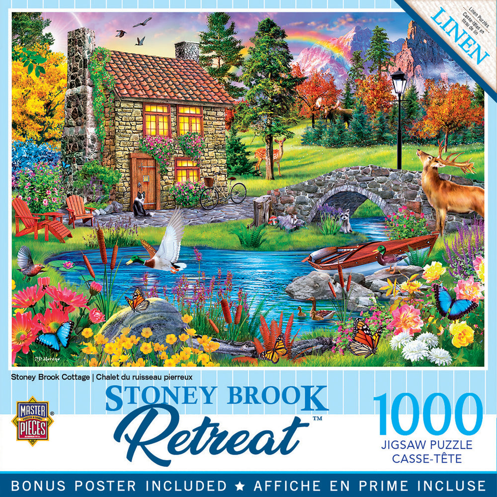 Retreats - Stoney Brook Cottage 1000 Piece Puzzle