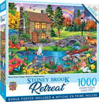 Retreats - Stoney Brook Cottage 1000 Piece Puzzle