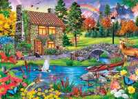 Retreats - Stoney Brook Cottage 1000 Piece Puzzle