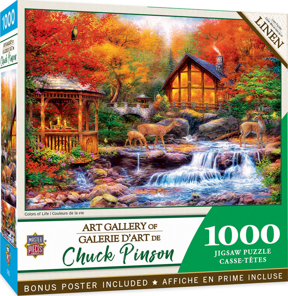 Art Gallery - Colors of Life 1000 Piece Puzzle