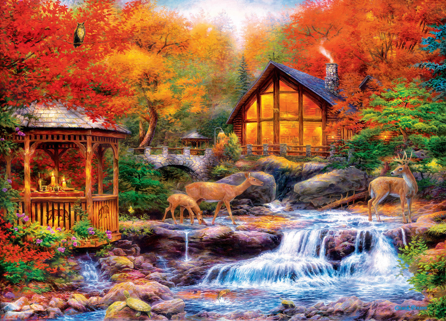 Art Gallery - Colors of Life 1000 Piece Puzzle