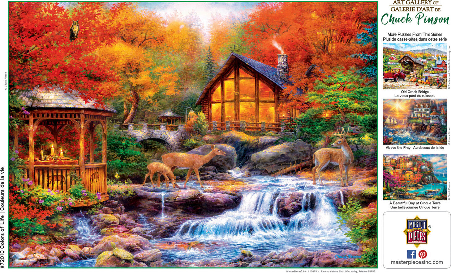 Art Gallery - Colors of Life 1000 Piece Puzzle