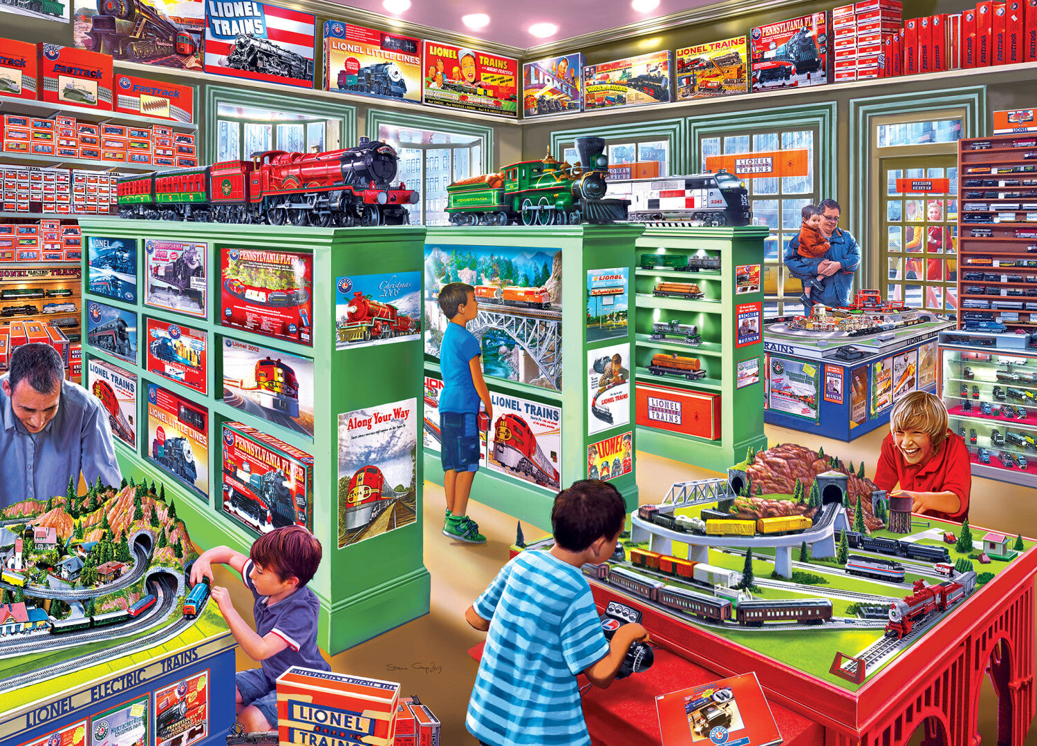 Lionel - The Lionel Store 1000 Piece Puzzle