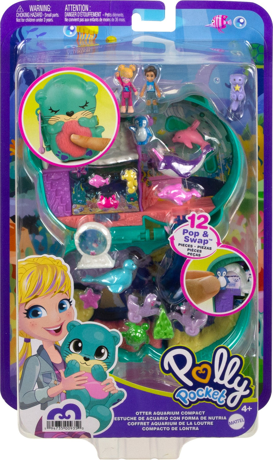 Polly Pocket Otter Aquarium Compact