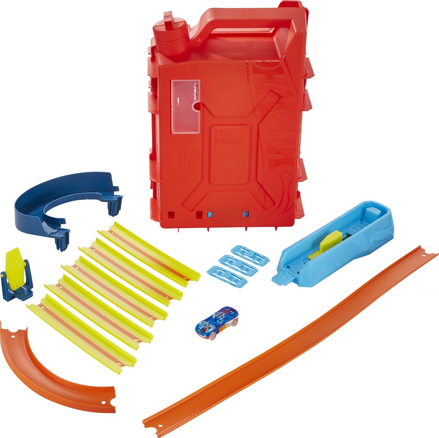 hot wheels unlimited power boost box Hot Wheels Track Builder Unlimited Power Boost Box 2020 Mattel No. GNJ01 USED