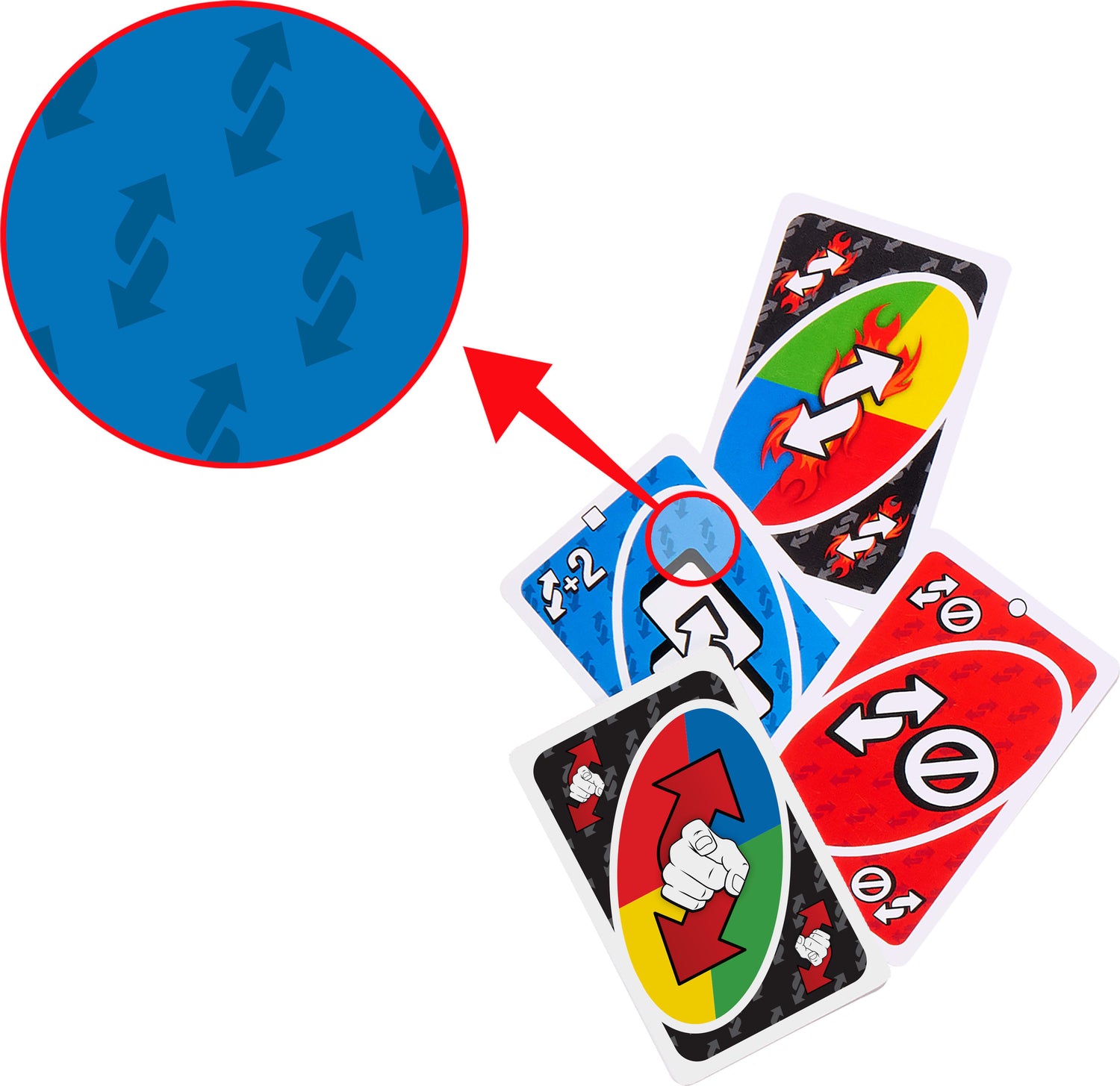  UNO Add-on-Packs Reverse Pack Card Game for Kids, Family & Game Nights, Travel, Camping & Parties