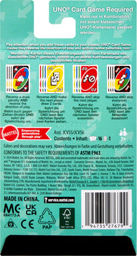  UNO Add-on-Packs Reverse Pack Card Game for Kids, Family & Game Nights, Travel, Camping & Parties