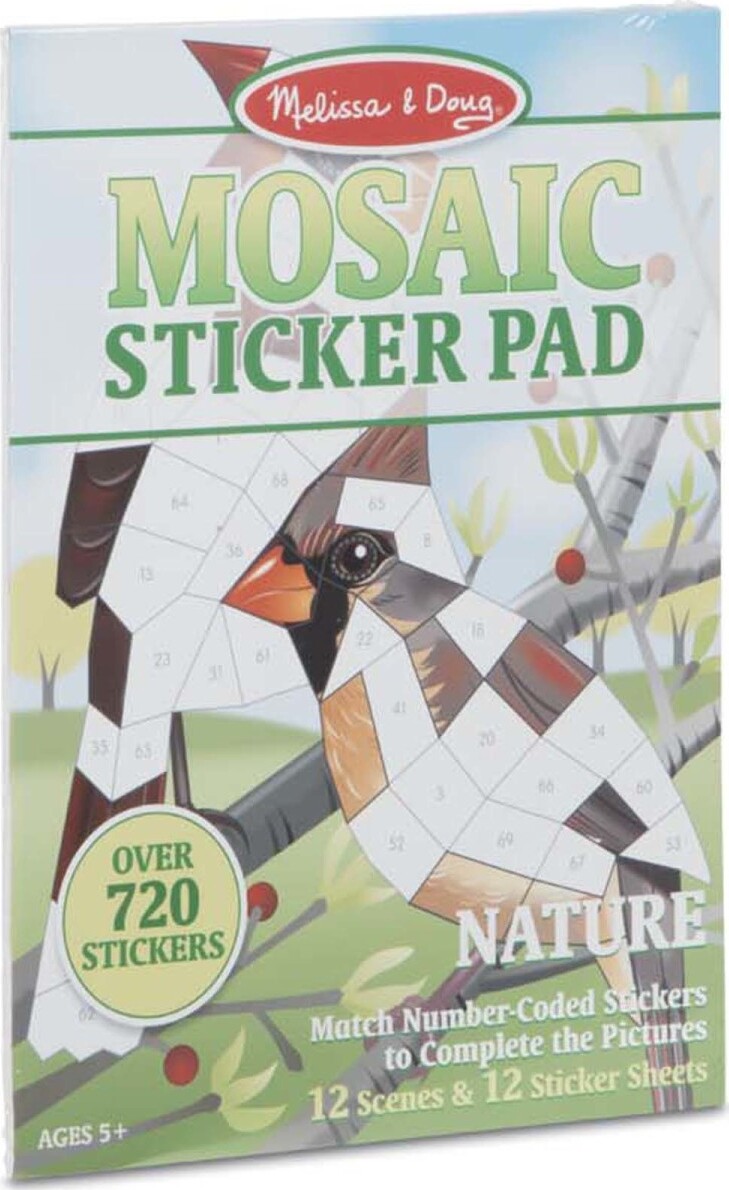 Mosaic Sticker Pad - Nature