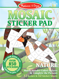 Mosaic Sticker Pad - Nature