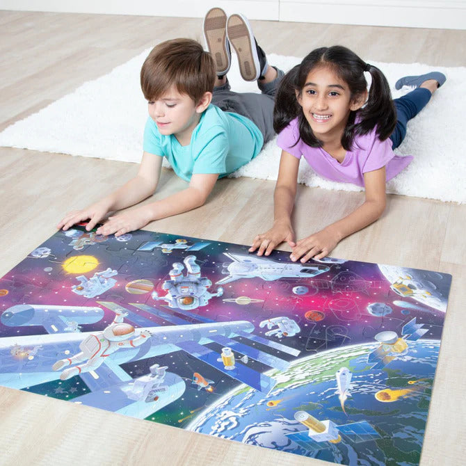 Outer Space Glow in the Dark Floor Puzzle