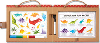 Natural Play: Play, Draw, Create Reusable Drawing & Magnet Kit - Dinosaurs