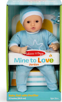 Mine to Love Jordan 12-Inch Baby Doll