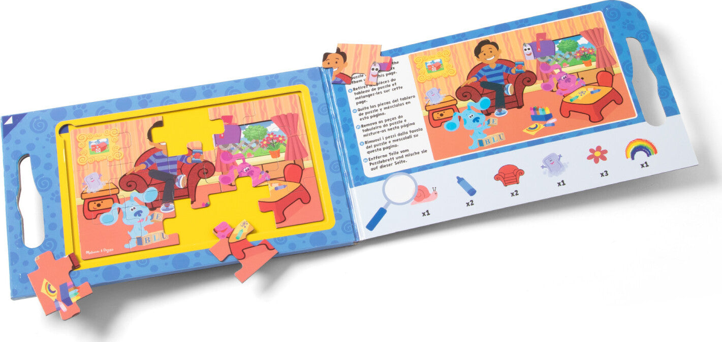 Blues Clues & You Take-Along Magnetic Jigsaw Puzzles