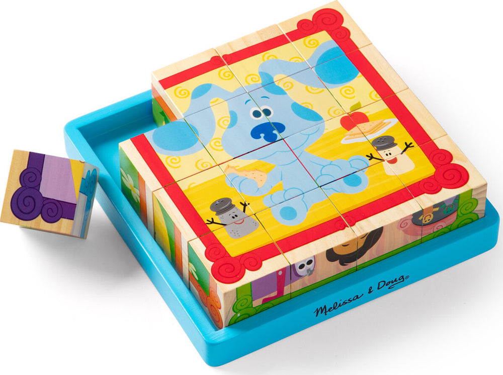 Blues Clues & You 16-Pc Wooden Cube Puzzle