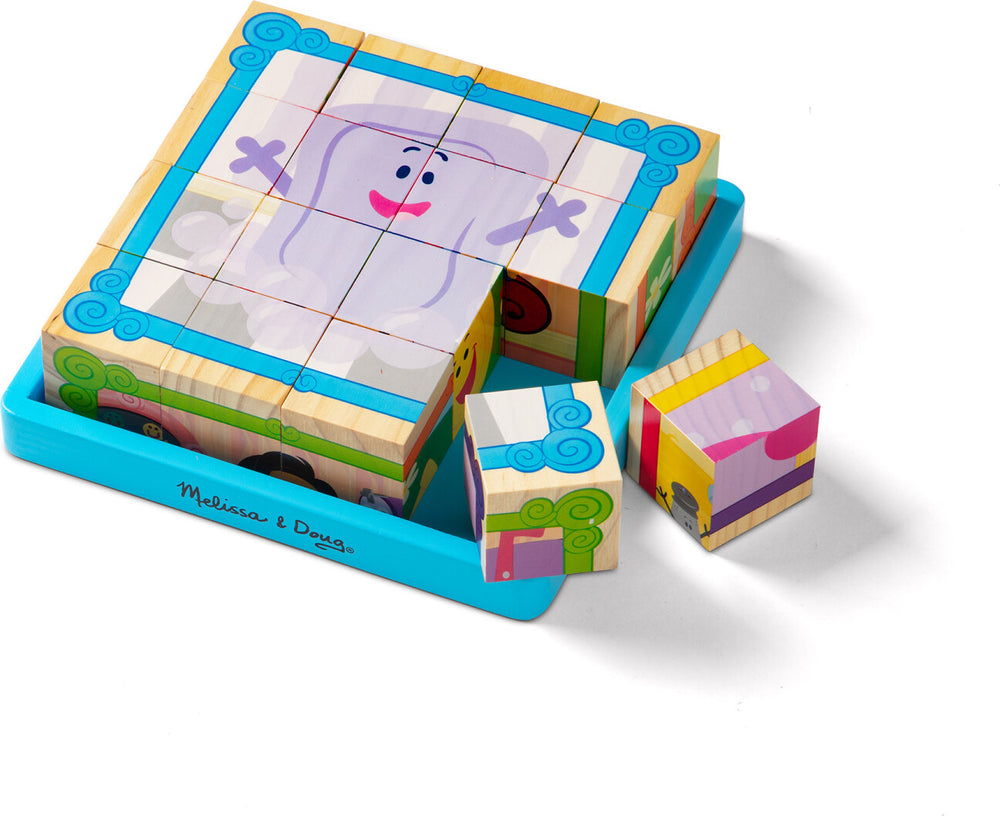 Blues Clues & You 16-Pc Wooden Cube Puzzle